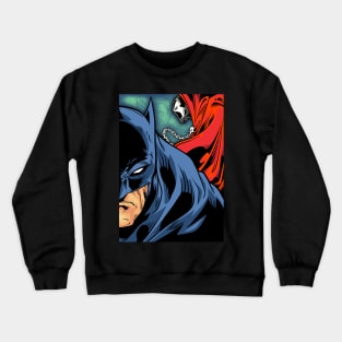 Bat vs spawn Crewneck Sweatshirt